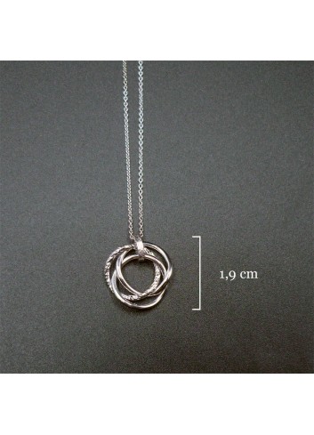 Collier anneaux de Borromée